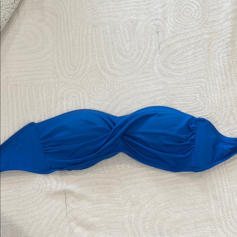 Mossimo Supply Co. Vibrant Blue Bikini Top